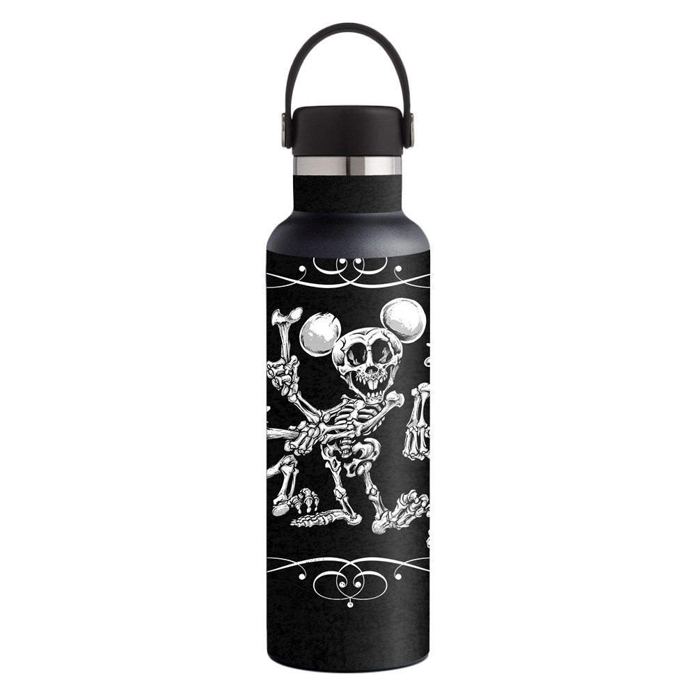 Picture of MightySkins HFST21-Skeleton Characters Skin for Hydro Flask 21 oz Standard Mouth - Skeleton Characters