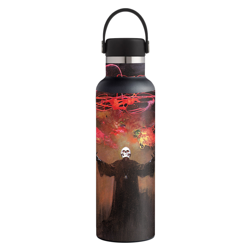 Picture of MightySkins HFST21-Skull King Skin for Hydro Flask 21 oz Standard Mouth - Skull King