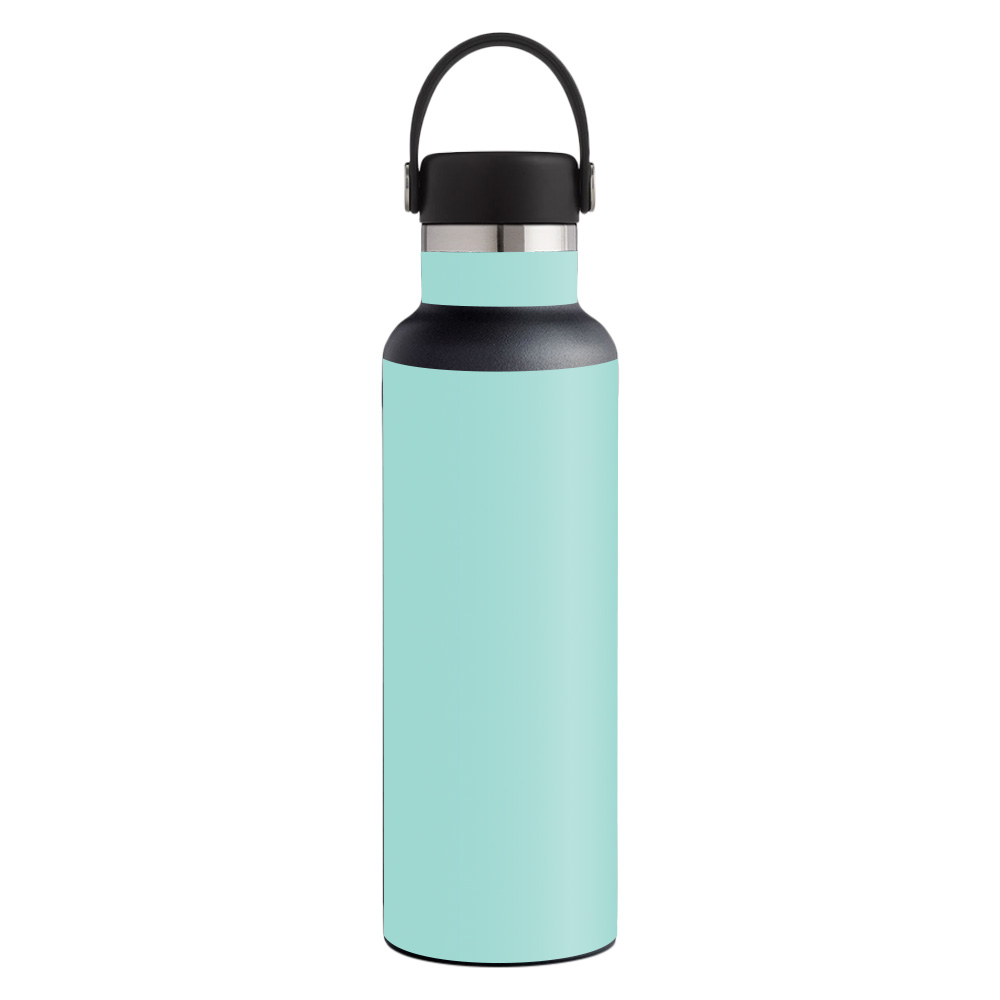 Picture of MightySkins HFST21-Solid Seafoam Skin for Hydro Flask 21 oz Standard Mouth - Solid Seafoam