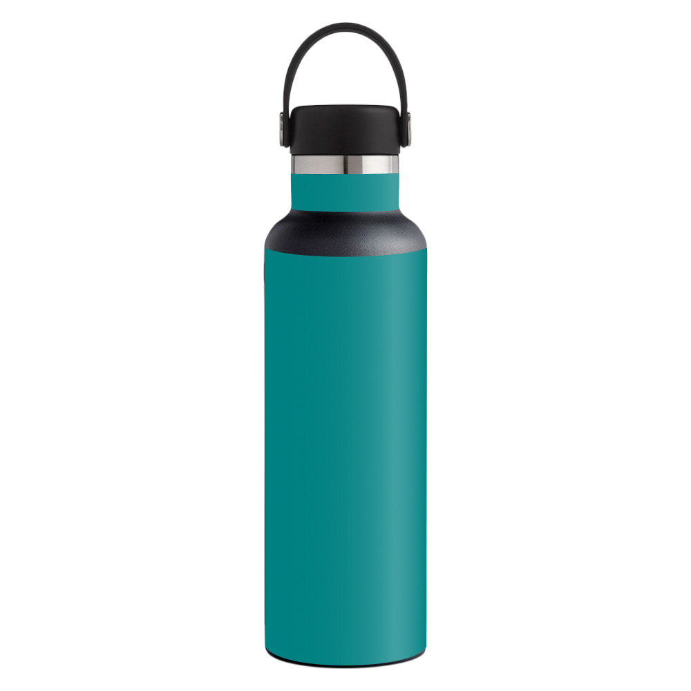 Picture of MightySkins HFST21-Solid Teal Skin for Hydro Flask 21 oz Standard Mouth - Solid Teal