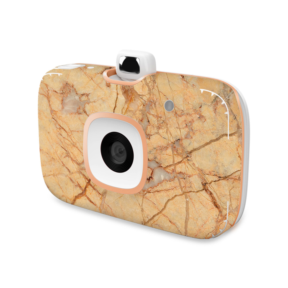 Picture of MightySkins HPSPR2I1-Amber Marble Skin for HP Sprocket 2-in-1 Photo Printer - Amber Marble