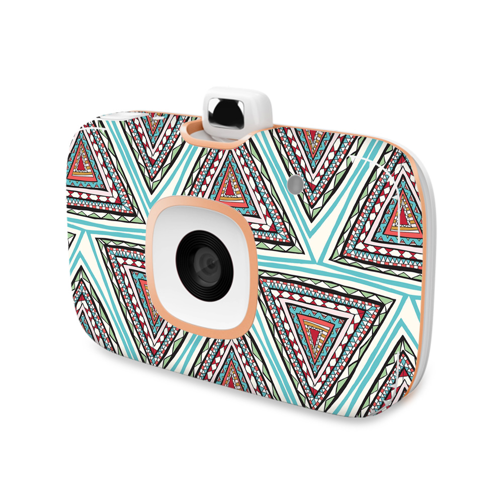 Picture of MightySkins HPSPR2I1-Aztec Pyramids Skin for HP Sprocket 2-in-1 Photo Printer - Aztec Pyramids