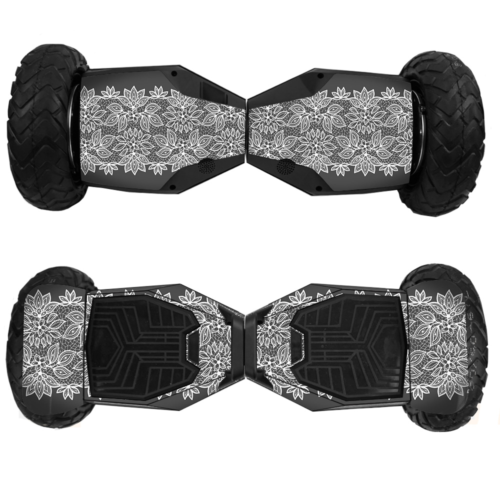 SWT6-Floral Lace Skin for Swagtron T6 Off-Road Hoverboard - Floral Lace -  MightySkins