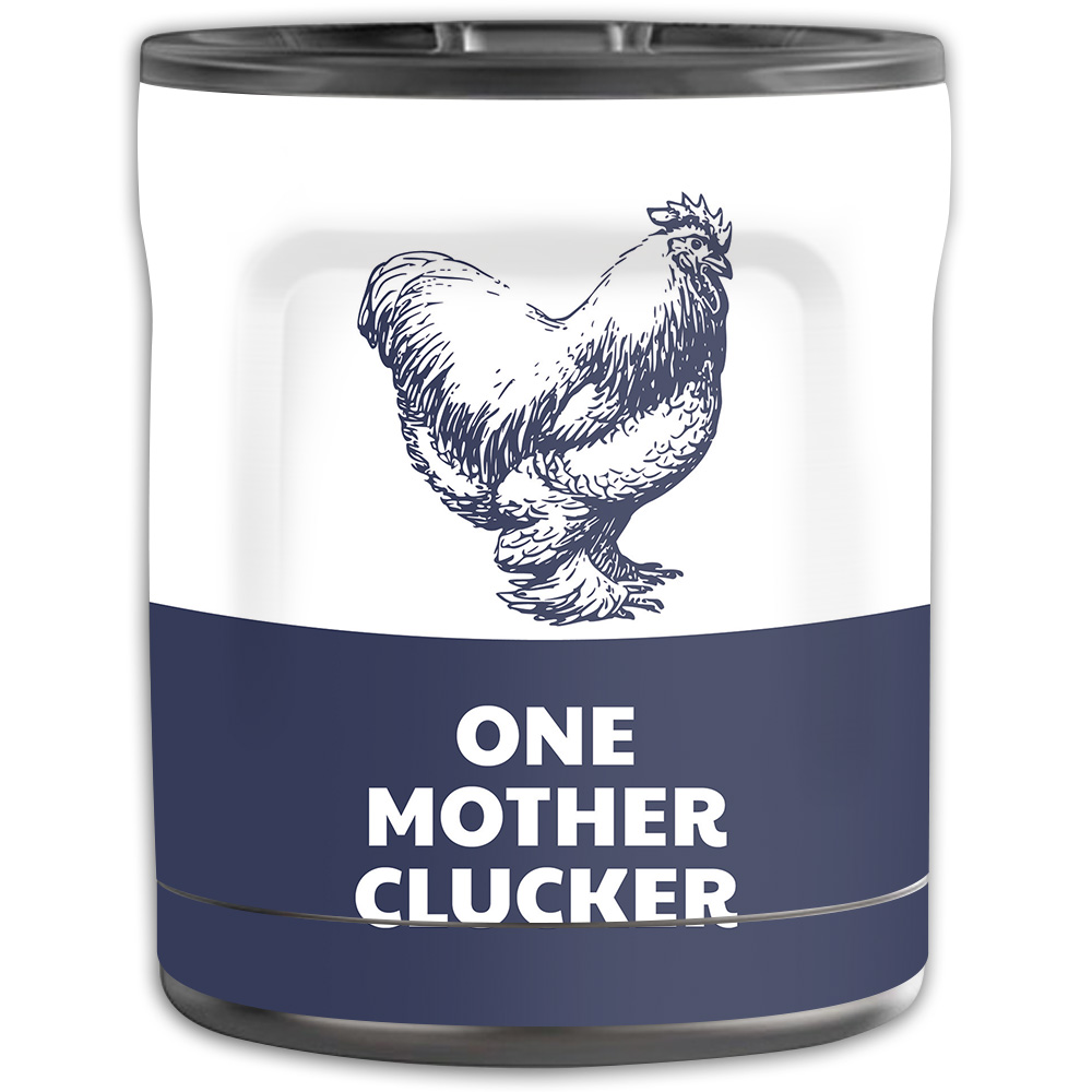 Picture of MightySkins OTEL10-One Mother Clucker Skin for Otterbox Elevation Tumbler 10 oz - One Mother Clucker