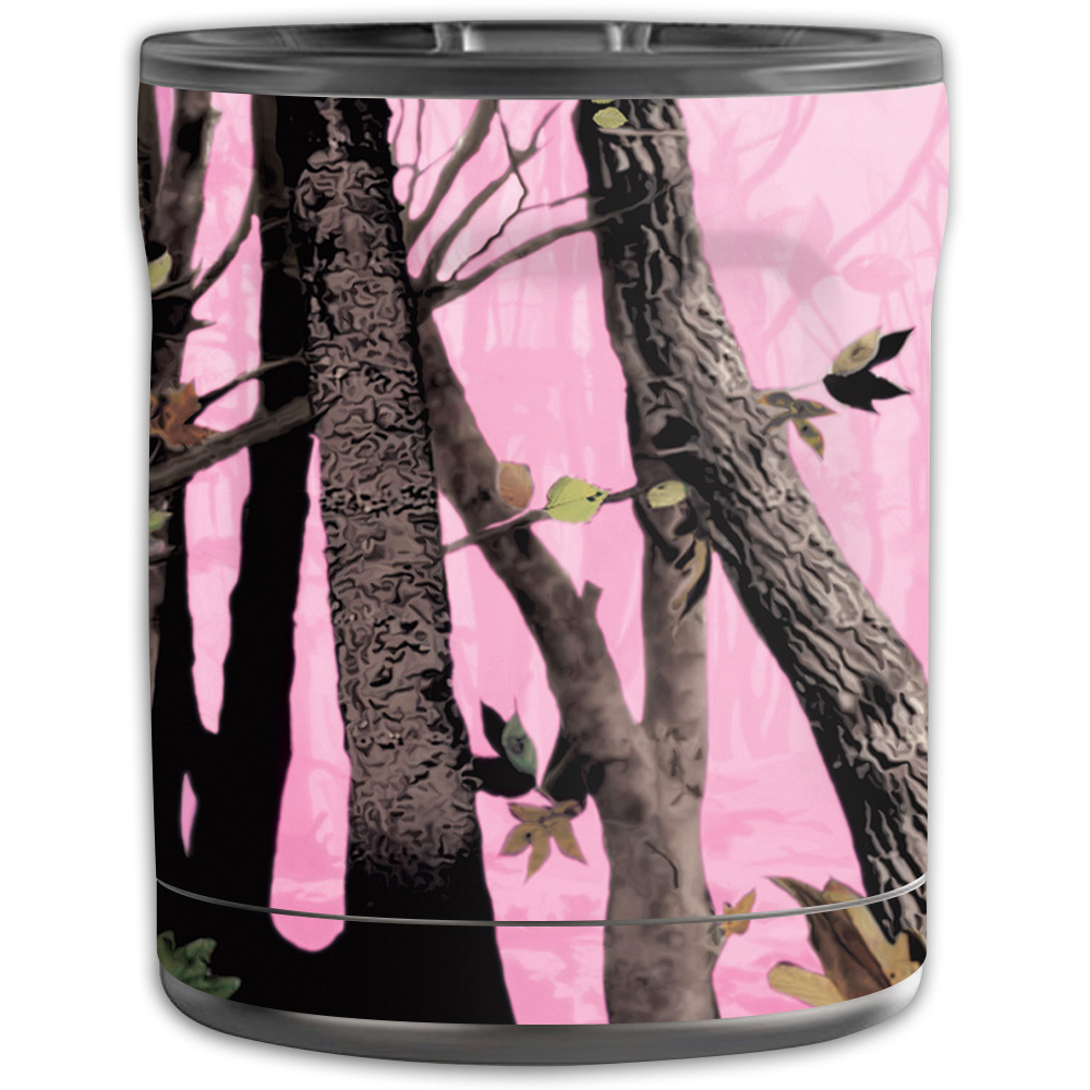 Picture of MightySkins OTEL10-Pink Tree Camo Skin for Otterbox Elevation Tumbler 10 oz - Pink Tree Camo