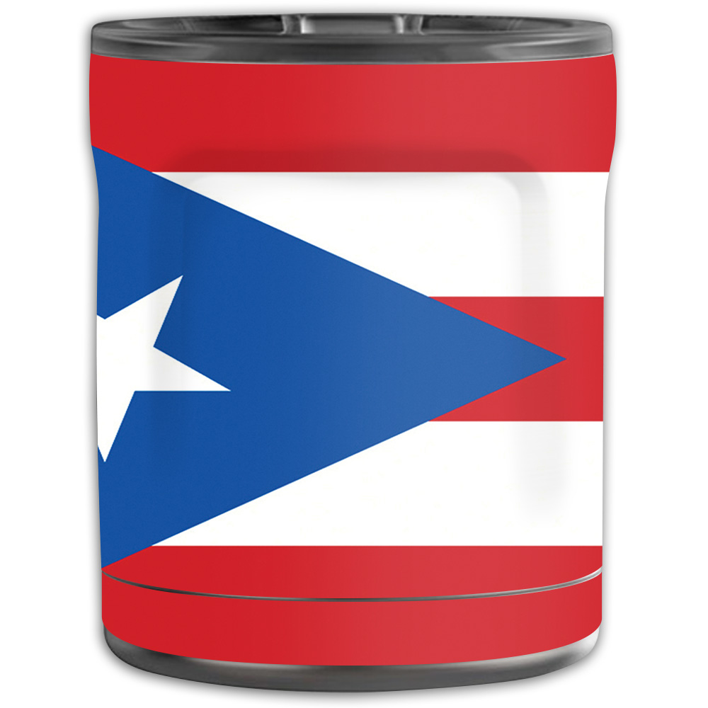 Picture of MightySkins OTEL10-Puerto Rican Flag Skin for Otterbox Elevation Tumbler 10 oz - Puerto Rican Flag