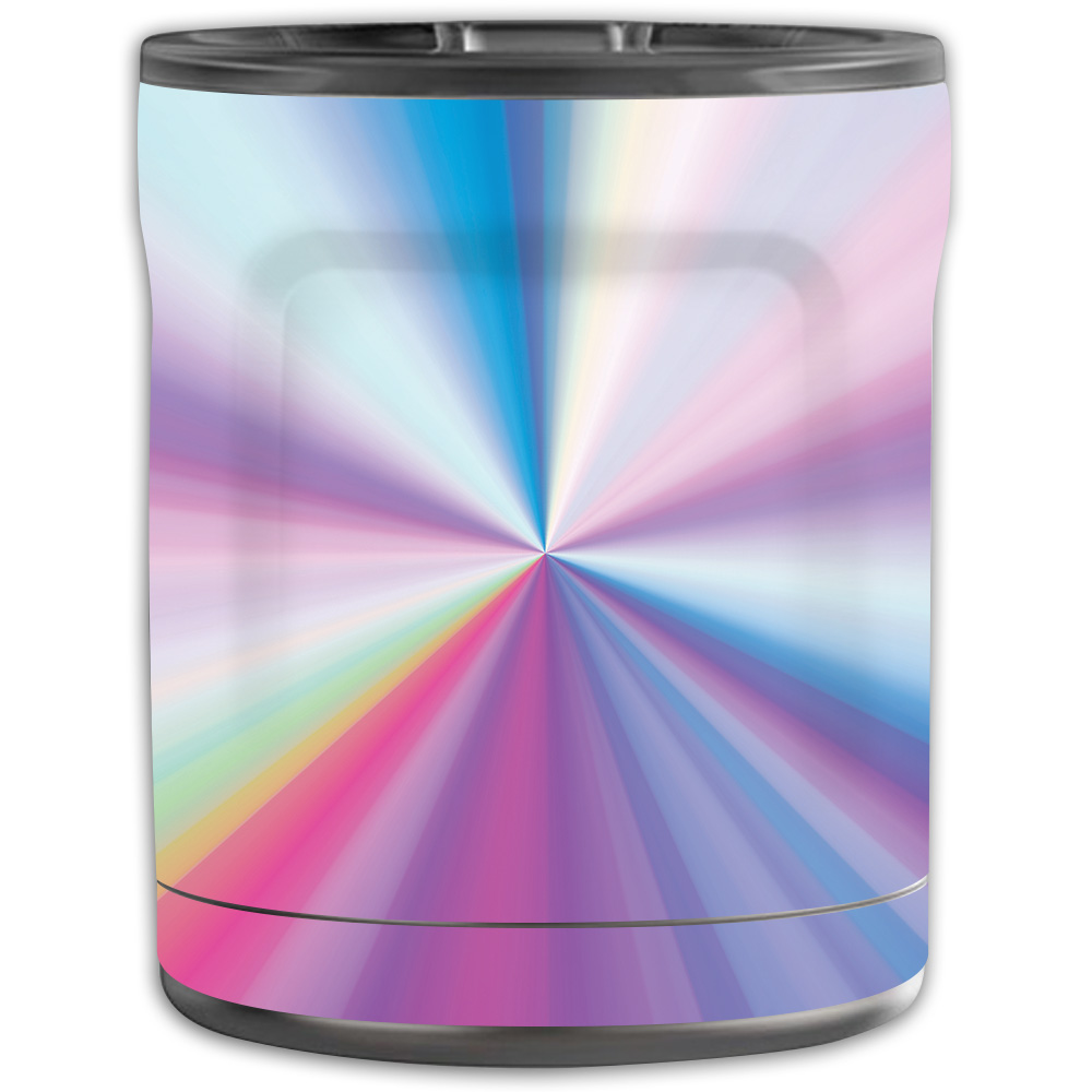 Picture of MightySkins OTEL10-Rainbow Zoom Skin for Otterbox Elevation Tumbler 10 oz - Rainbow Zoom
