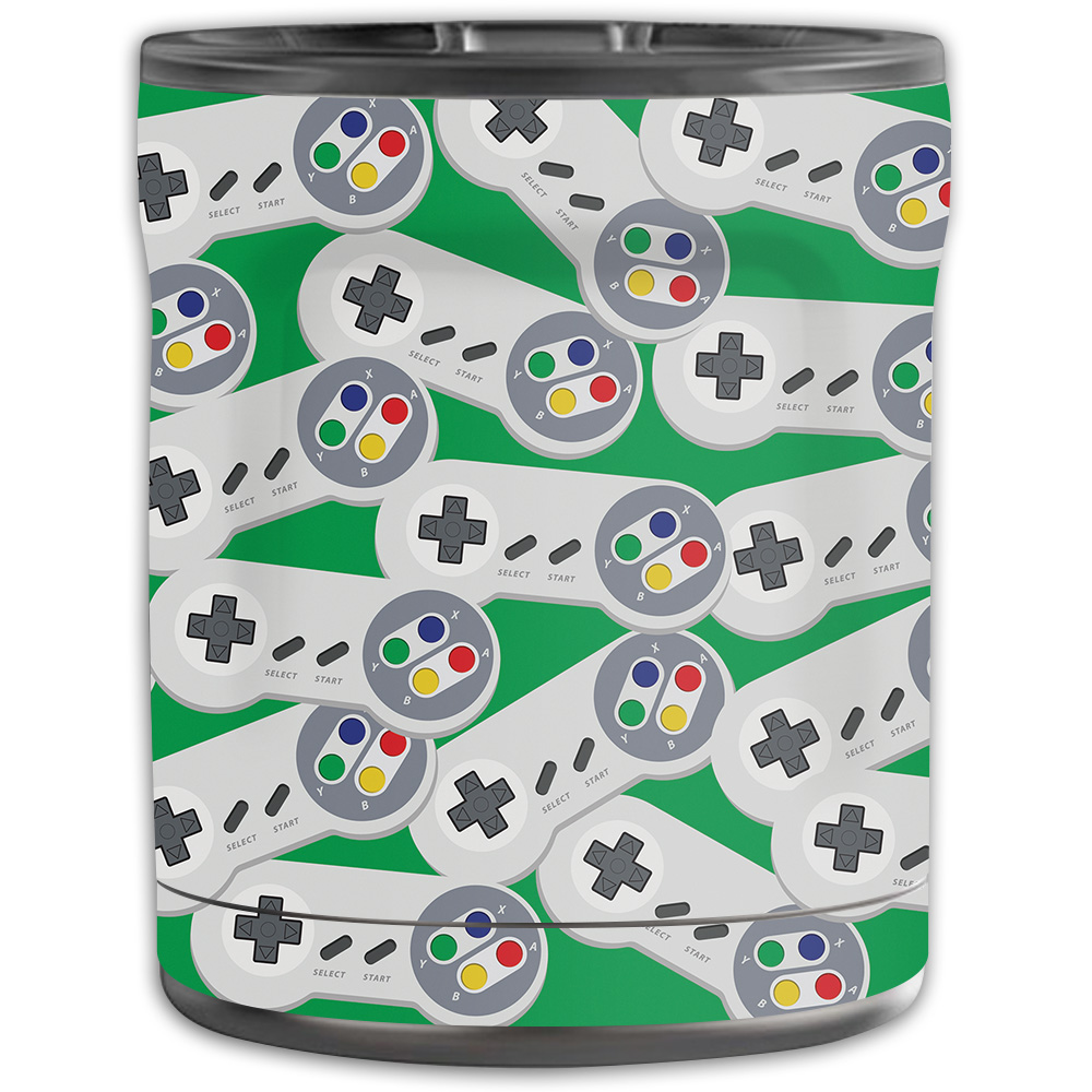 Picture of MightySkins OTEL10-Retro Controllers 1 Skin for Otterbox Elevation Tumbler 10 oz - Retro Controllers 1
