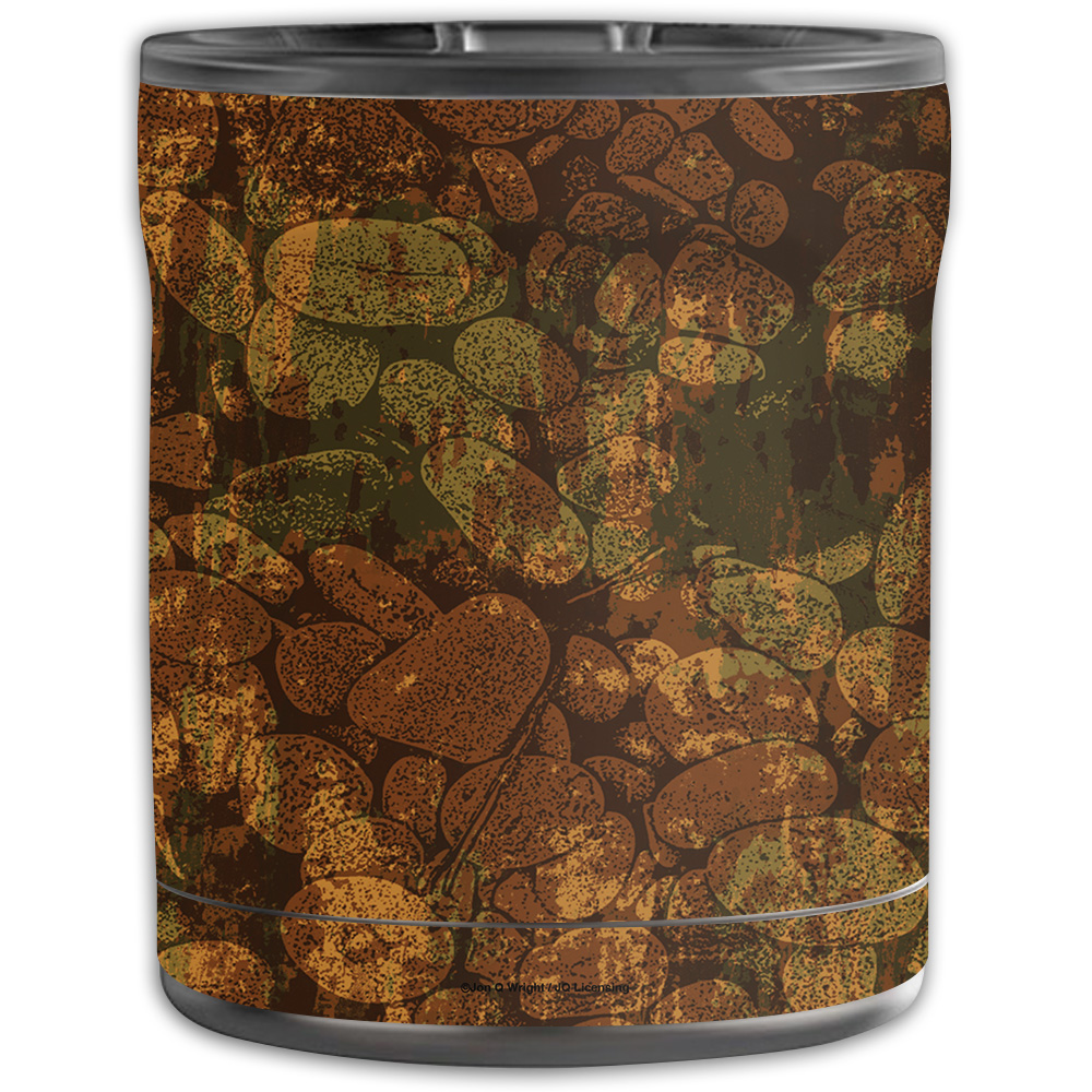 Picture of MightySkins OTEL10-River Stones Skin for Otterbox Elevation Tumbler 10 oz - River Stones