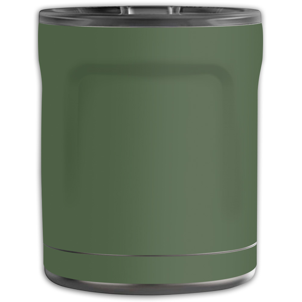 Picture of MightySkins OTEL10-Solid Olive Skin for Otterbox Elevation Tumbler 10 oz - Solid Olive