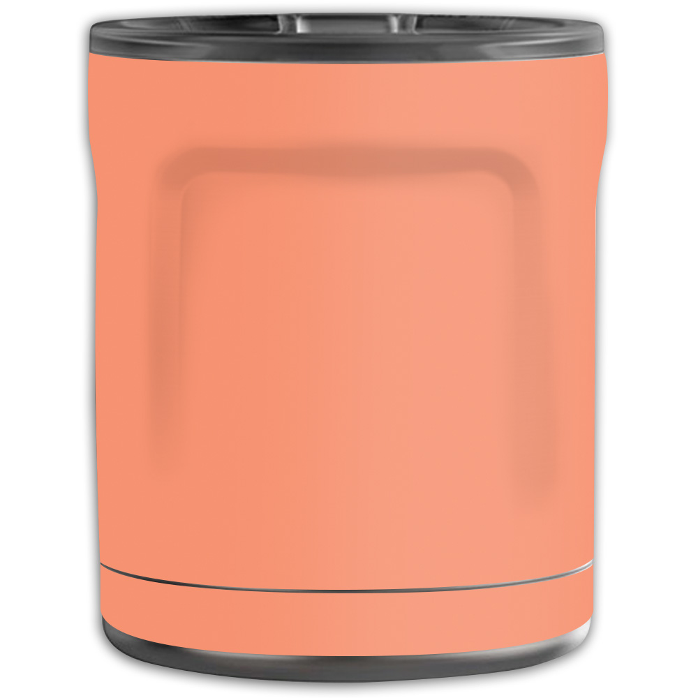Picture of MightySkins OTEL10-Solid Peach Skin for Otterbox Elevation Tumbler 10 oz - Solid Peach