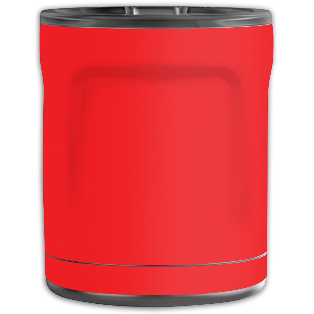 Picture of MightySkins OTEL10-Solid Red Skin for Otterbox Elevation Tumbler 10 oz - Solid Red