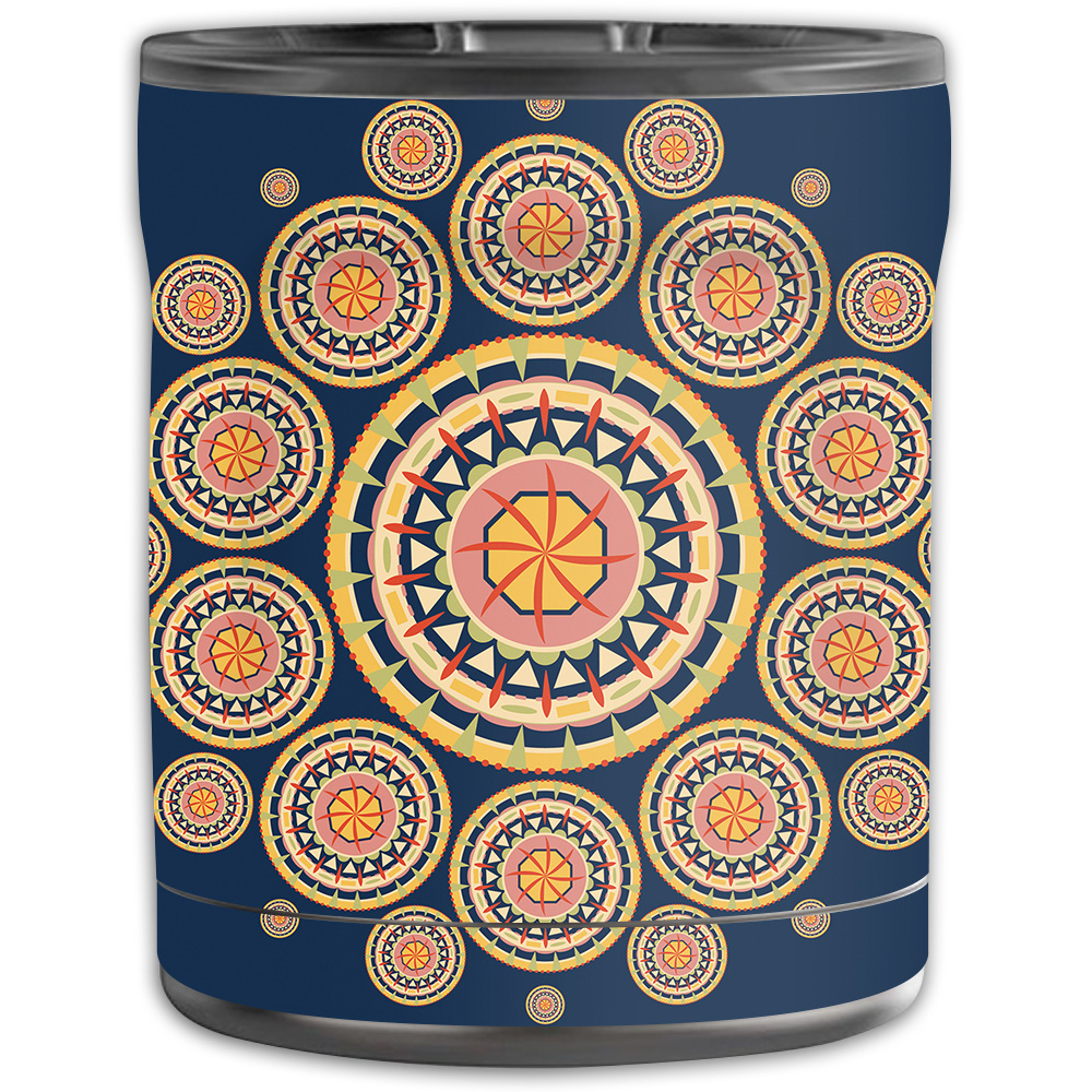 Picture of MightySkins OTEL10-Summer Mandala Skin for Otterbox Elevation Tumbler 10 oz - Summer Mandala