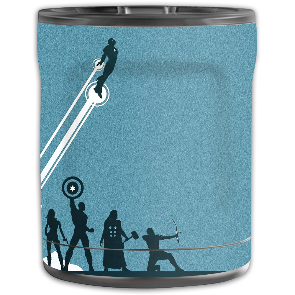 Picture of MightySkins OTEL10-Super Squad Skin for Otterbox Elevation Tumbler 10 oz - Super Squad