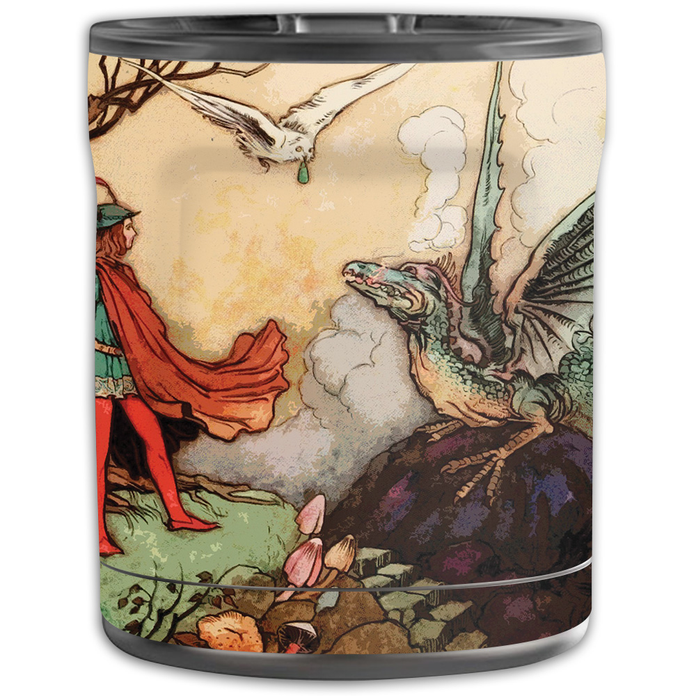 Picture of MightySkins OTEL10-Tale Of A Dragon Skin for Otterbox Elevation Tumbler 10 oz - Tale of A Dragon
