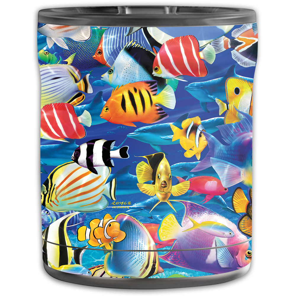 Picture of MightySkins OTEL10-Tropical Fish Skin for Otterbox Elevation Tumbler 10 oz - Tropical Fish