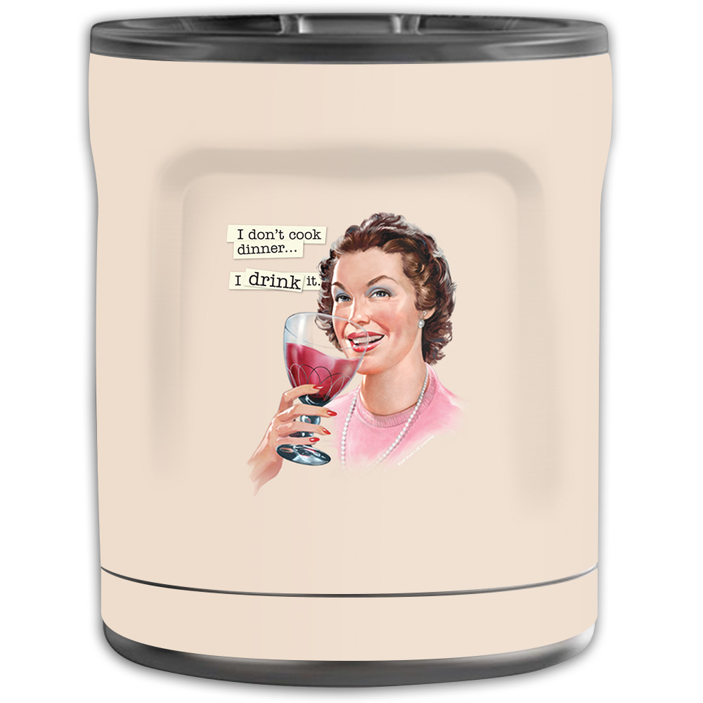 Picture of MightySkins OTEL10-Wine Cook Skin for Otterbox Elevation Tumbler 10 oz - Wine Cook
