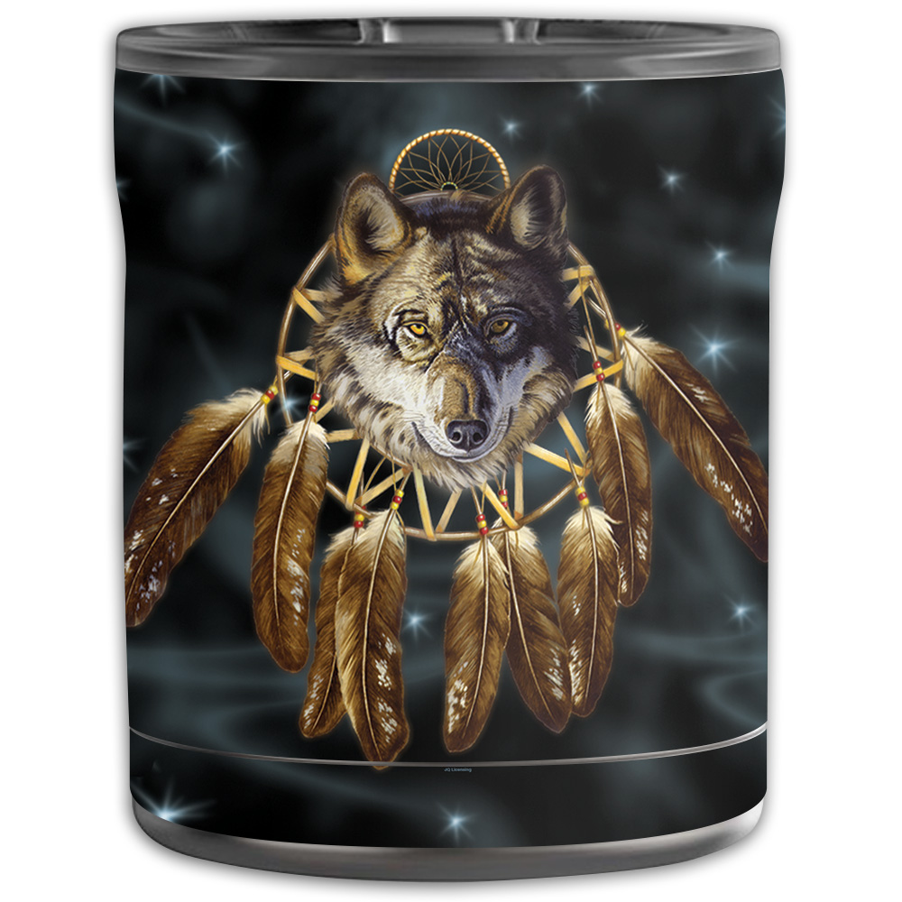 Picture of MightySkins OTEL10-Wolf Dreams Skin for Otterbox Elevation Tumbler 10 oz - Wolf Dreams