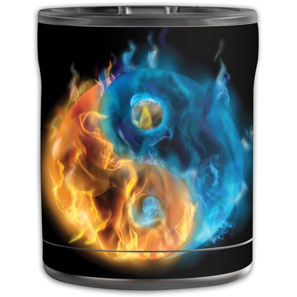 Picture of MightySkins OTEL10-Yin And Yang Skin for Otterbox Elevation Tumbler 10 oz - Yin & Yang
