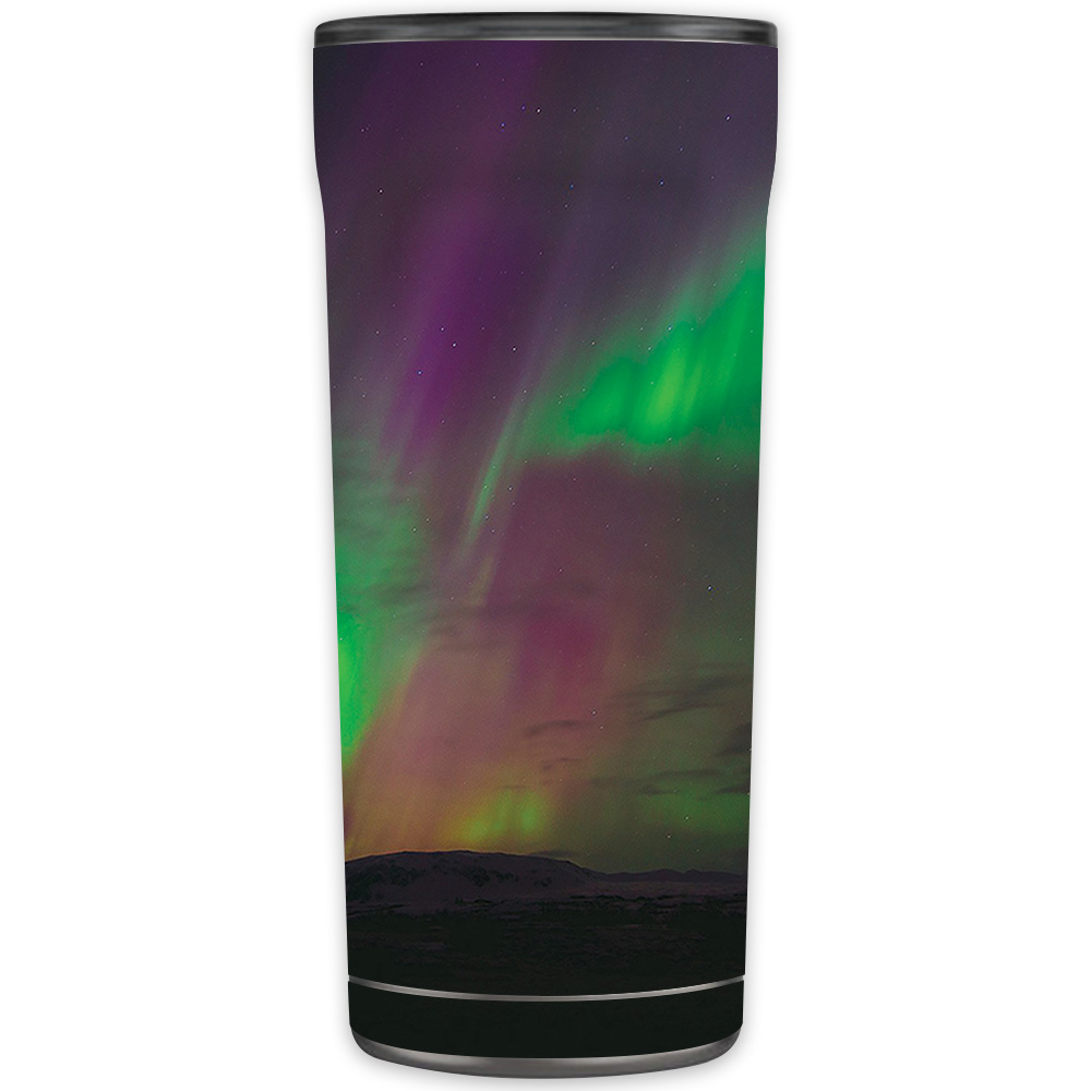 Picture of MightySkins OTEL20-Aurora Borealis Skin for Otterbox Elevation Tumbler 20 oz - Aurora Borealis
