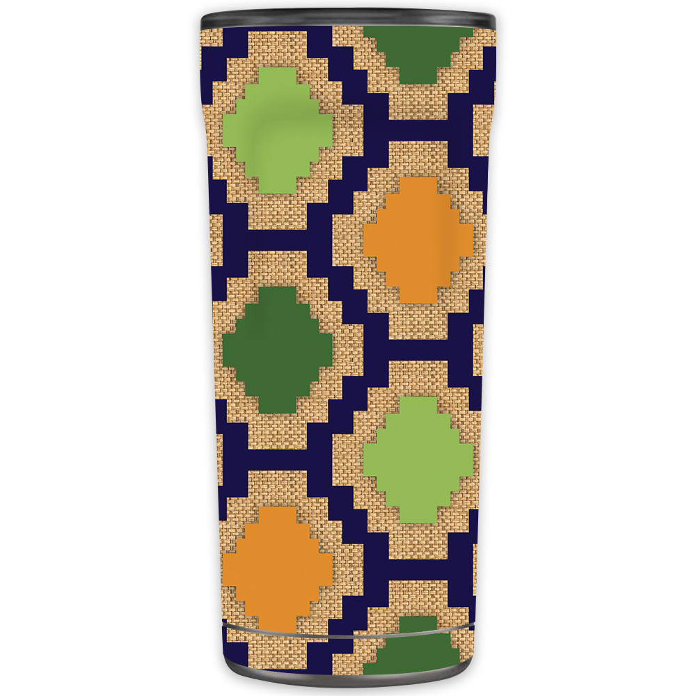 Picture of MightySkins OTEL20-Aztec Tile Skin for Otterbox Elevation Tumbler 20 oz - Aztec Tile