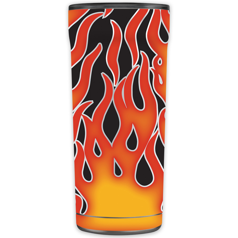 Picture of MightySkins OTEL20-Hot Flames Skin for Otterbox Elevation Tumbler 20 oz - Hot Flames