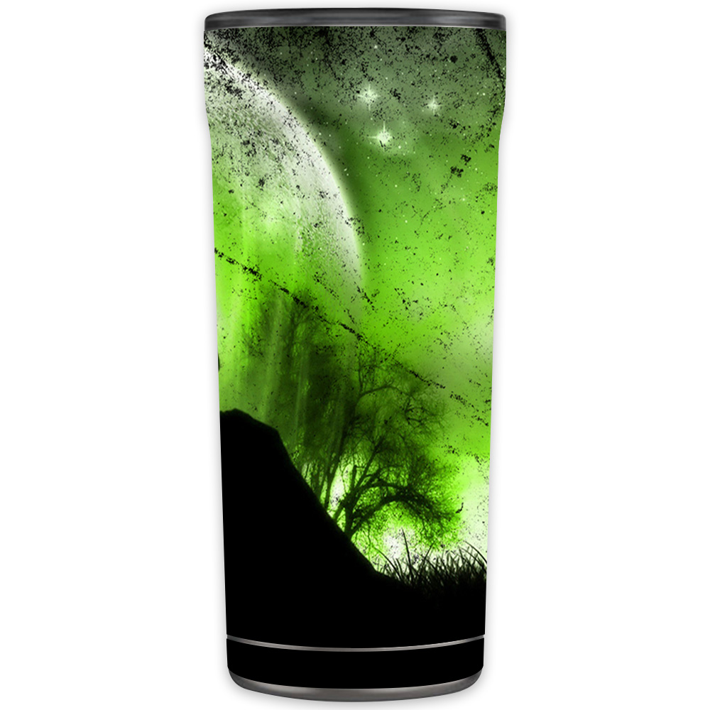 Picture of MightySkins OTEL20-Howling Wolf Skin for Otterbox Elevation Tumbler 20 oz - Howling Wolf