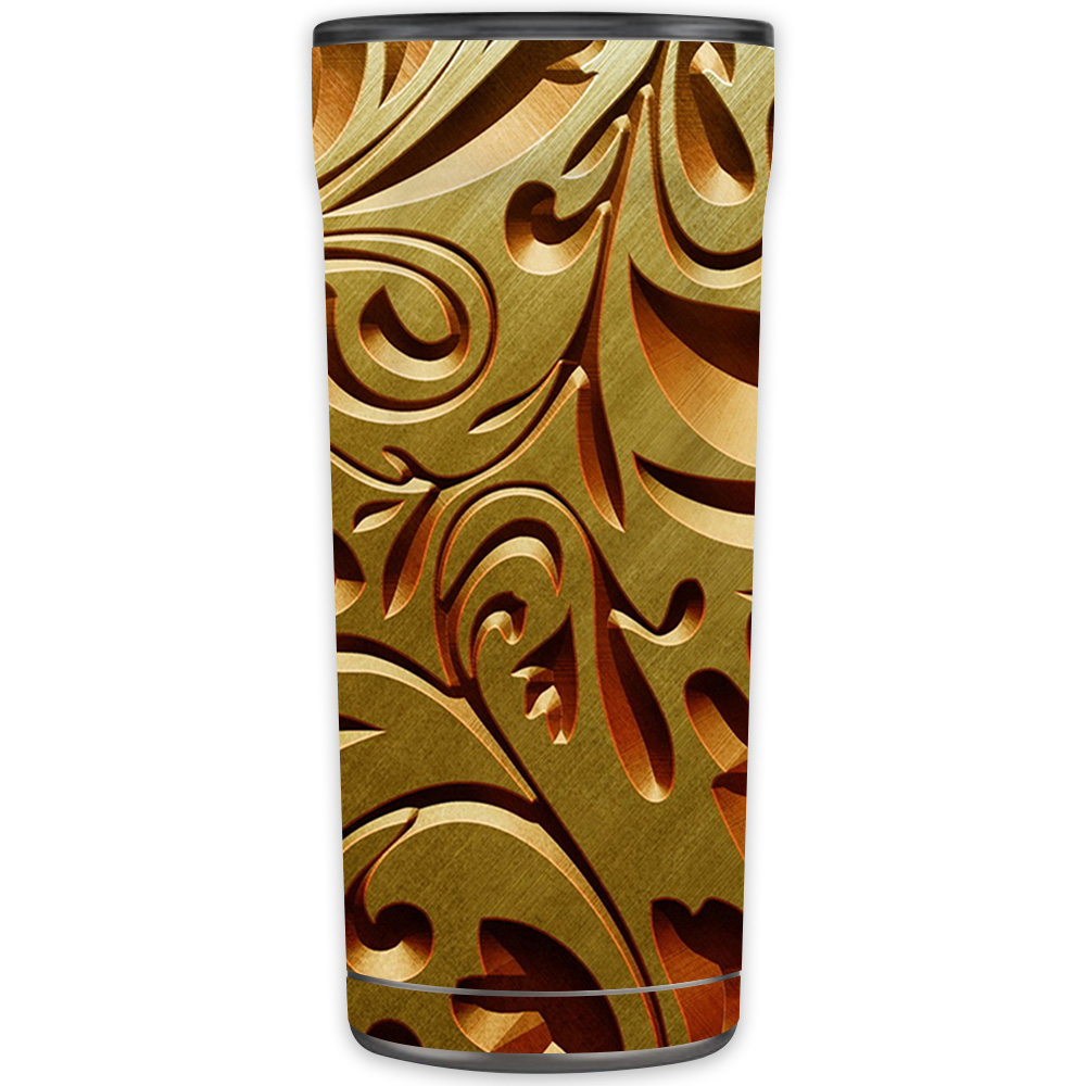 Picture of MightySkins OTEL20-Mosaic Gold Skin for Otterbox Elevation Tumbler 20 oz - Mosaic Gold