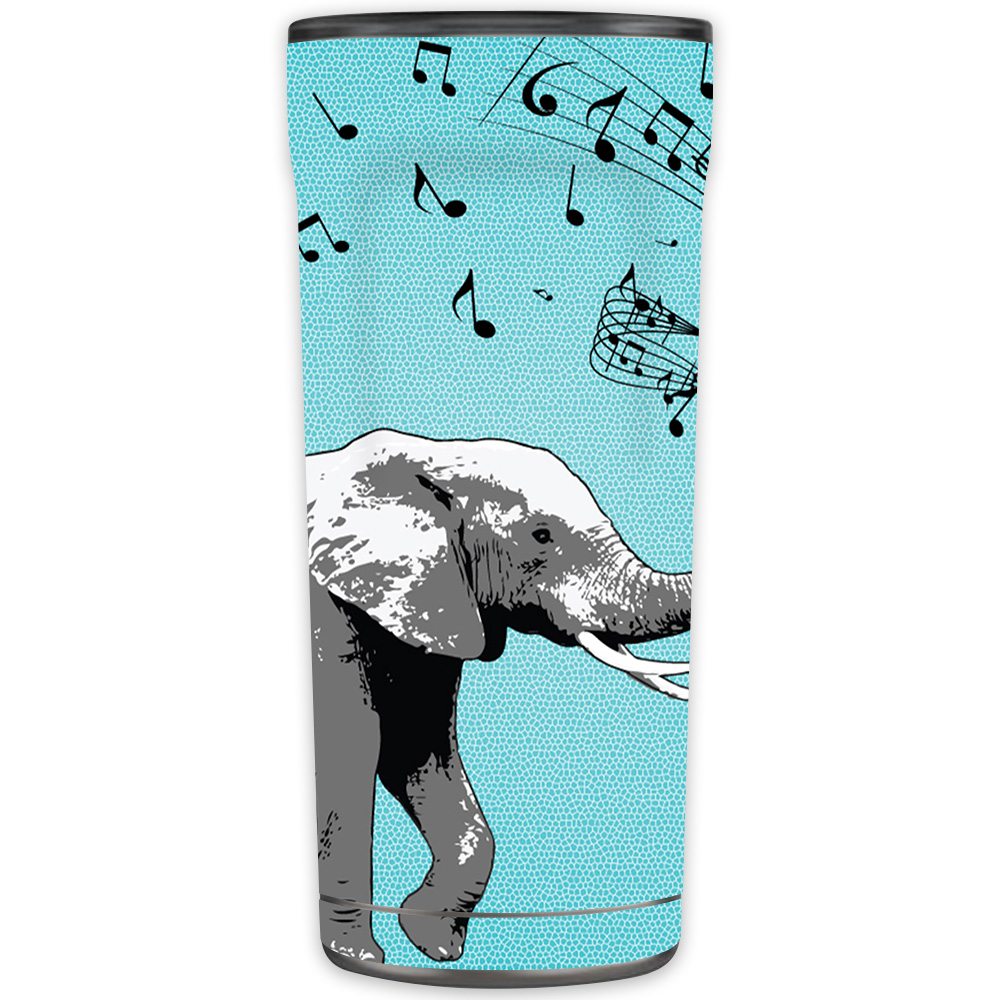 Picture of MightySkins OTEL20-Musical Elephant Skin for Otterbox Elevation Tumbler 20 oz - Musical Elephant