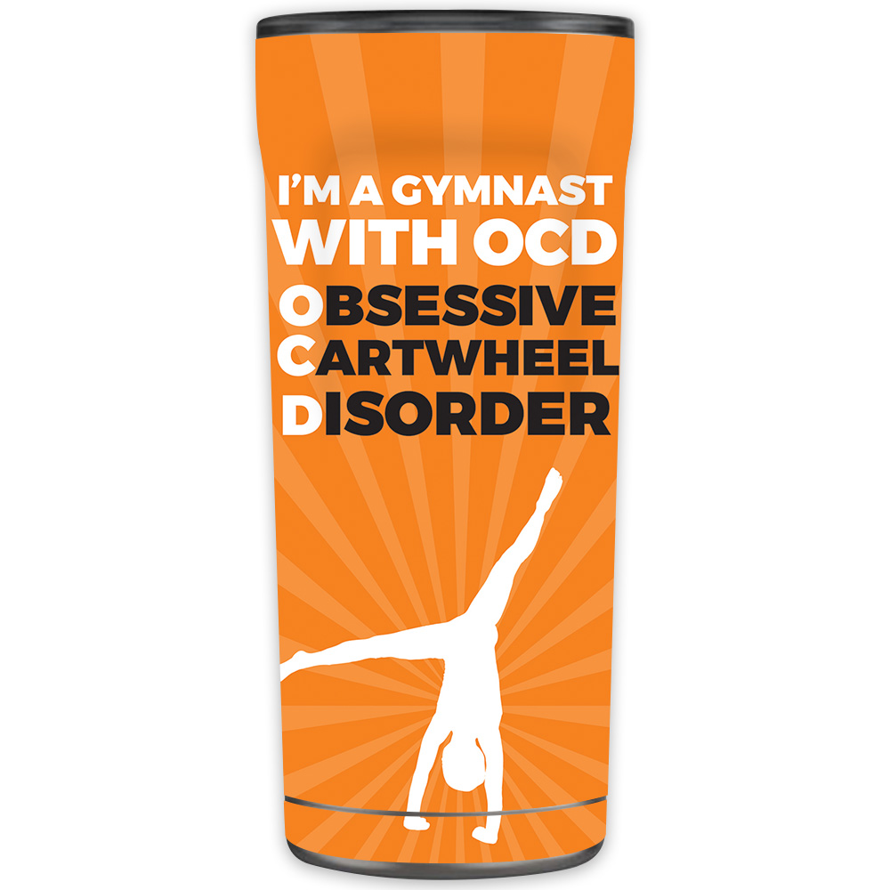 Picture of MightySkins OTEL20-Ocd Gymnast Skin for Otterbox Elevation Tumbler 20 oz - Ocd Gymnast