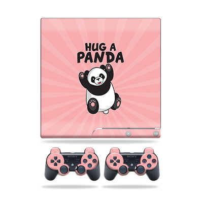 MightySkins PS3SLIM-Hug A Panda