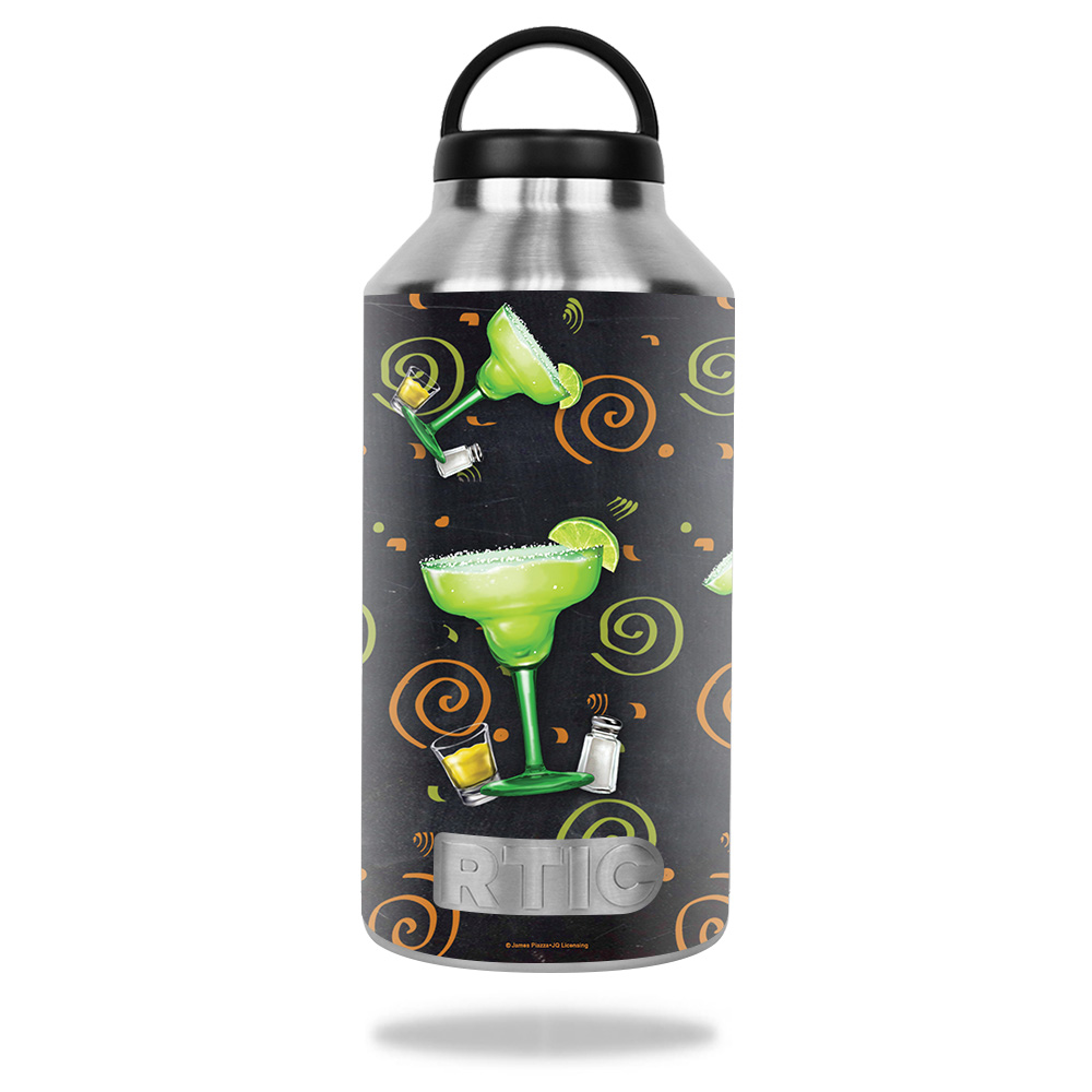 Picture of MightySkins RTBOT64-Marg Party Skin for Rtic 64 oz Bottle 2016 - Marg Party