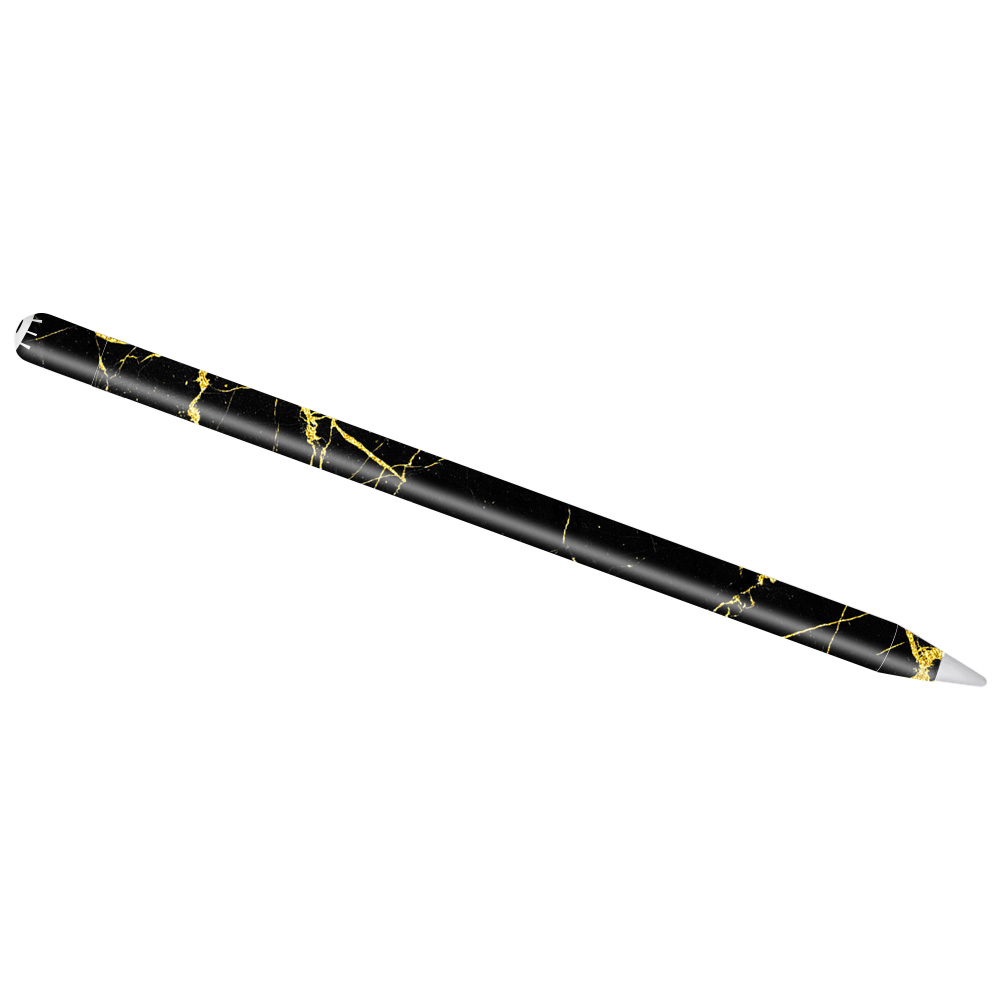 Picture of MightySkins APPEN-Black Gold Marble Skin for Apple Pencil - Black Gold Marble
