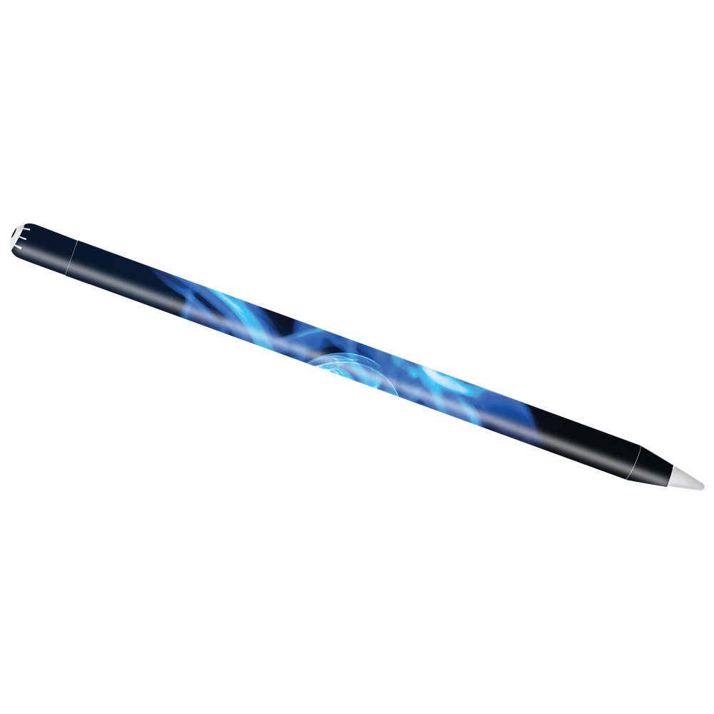Picture of MightySkins APPEN-Blue Flames Skin for Apple Pencil - Blue Flames