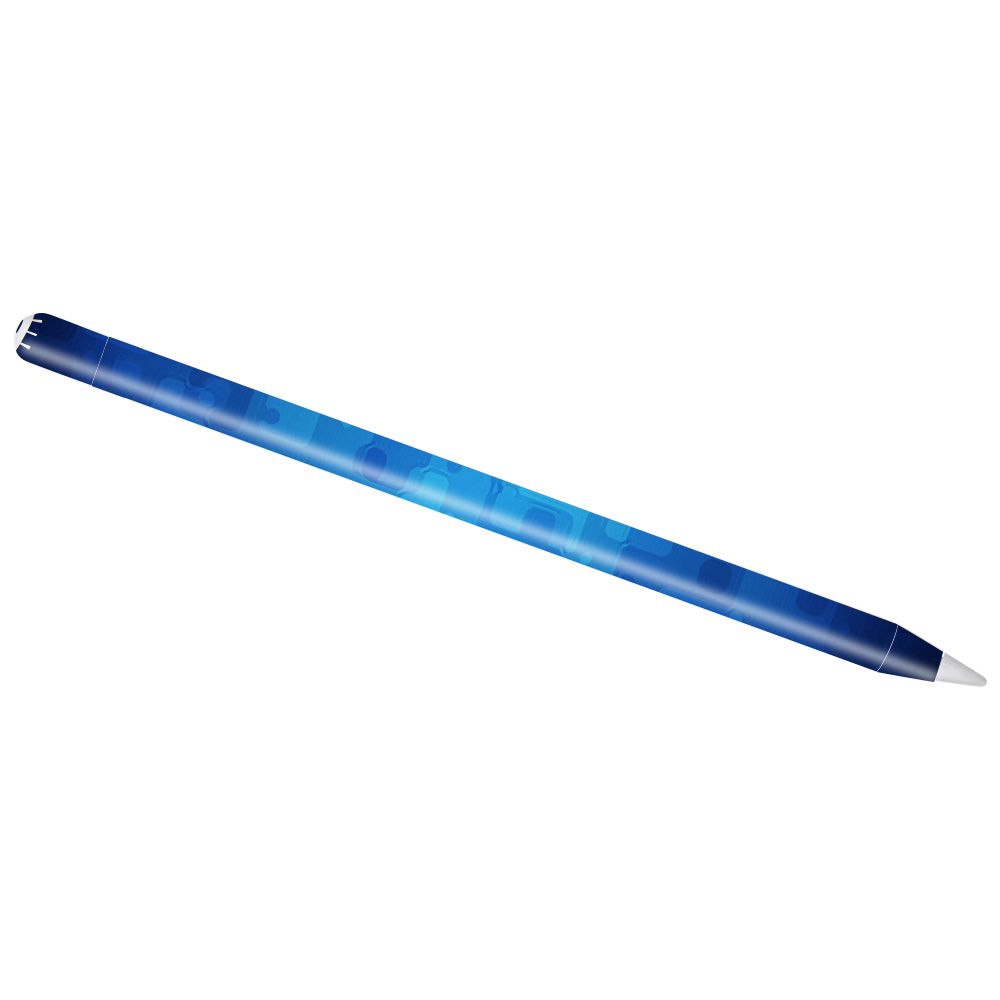 Picture of MightySkins APPEN-Blue Retro Skin for Apple Pencil - Blue Retro
