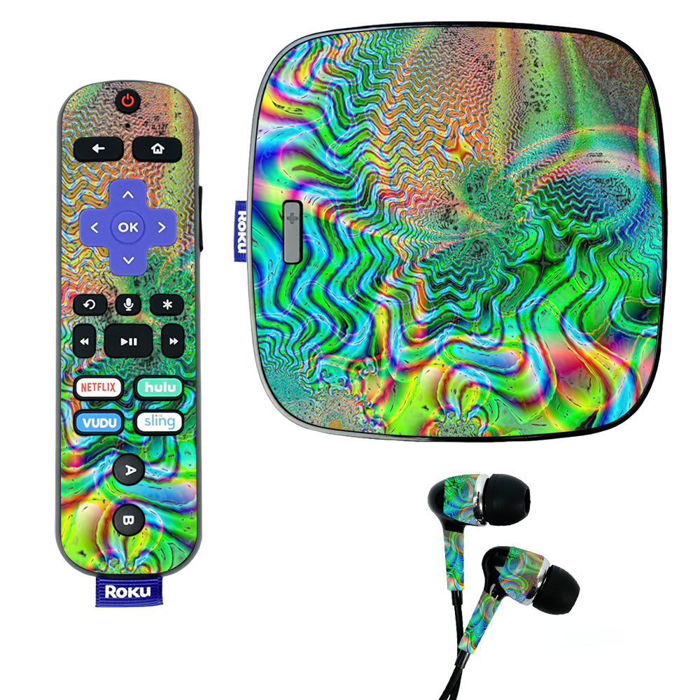 ROUL-Psychedelic Skin for Roku Ultra - Psychedelic -  MightySkins