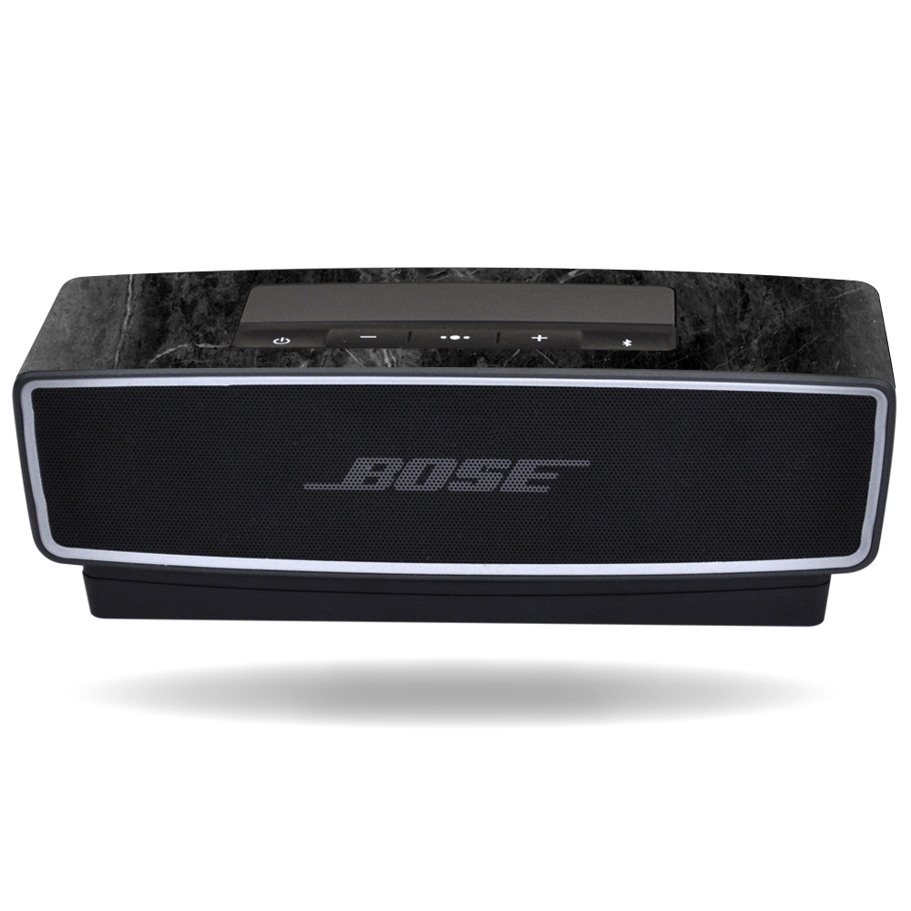 BOSLMINI-Black Marble Skin for Bose SoundLink Mini Wrap Cover Sticker - Black Marble -  MightySkins