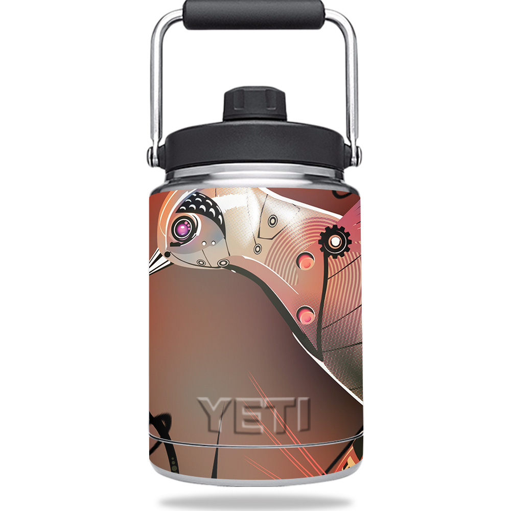 Picture of MightySkins YERAMJUG-Cyborg Nature Skin for Yeti 0.5 gal Jug - Cyborg Nature