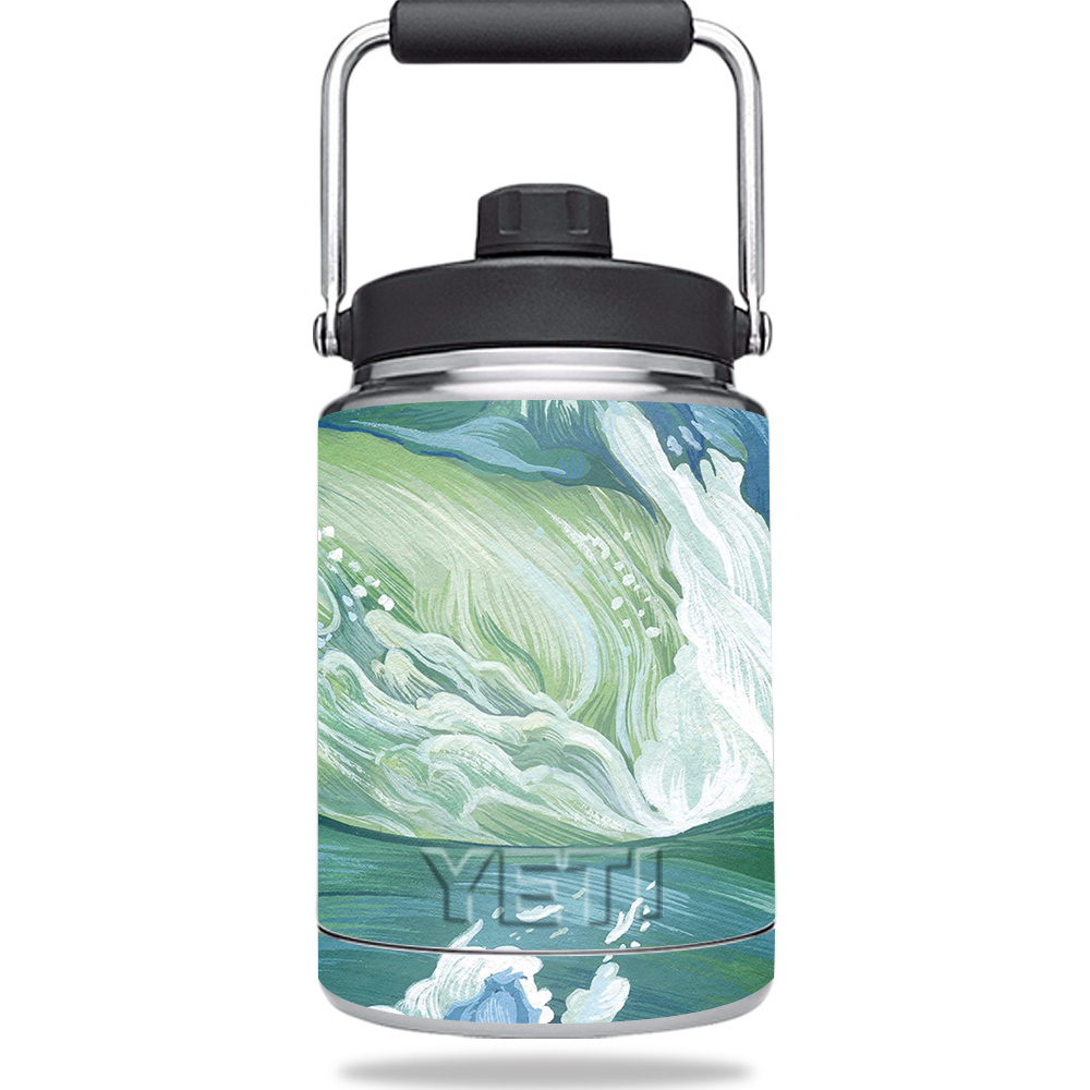 Picture of MightySkins YERAMJUG-Cyclone Wave Skin for Yeti 0.5 gal Jug - Cyclone Wave