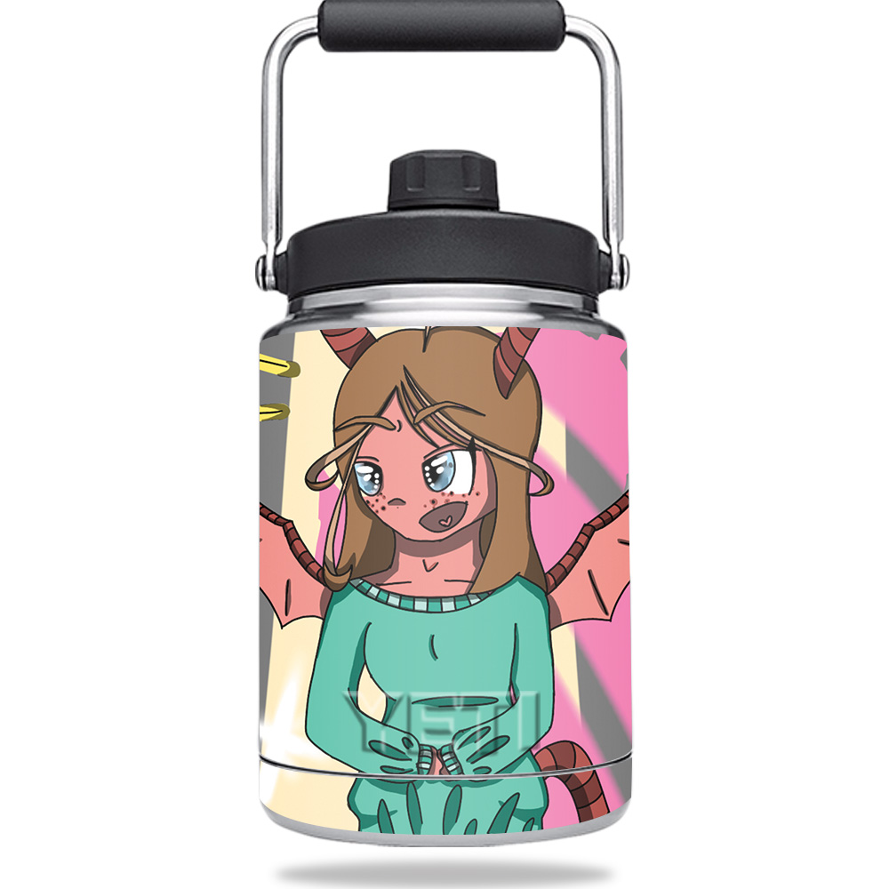 Picture of MightySkins YERAMJUG-Demon Child Skin for Yeti 0.5 gal Jug - Demon Child