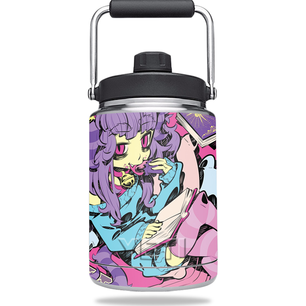 Picture of MightySkins YERAMJUG-Feline Girl Skin for Yeti 0.5 gal Jug - Feline Girl