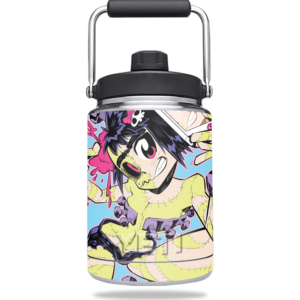 Picture of MightySkins YERAMJUG-Frankenstein Selfie Skin for Yeti 0.5 gal Jug - Frankenstein Selfie