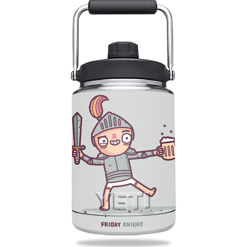 Picture of MightySkins YERAMJUG-Friday Knight Skin for Yeti 0.5 gal Jug - Friday Knight