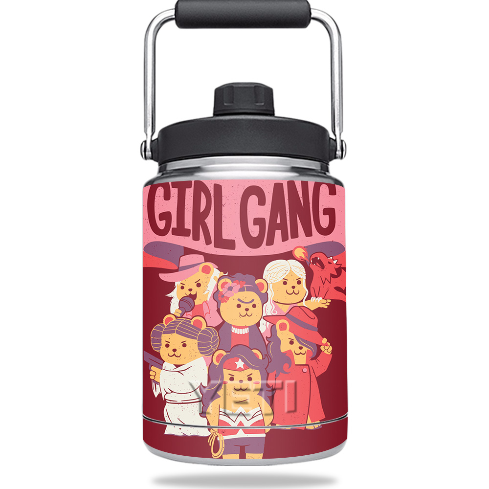 Picture of MightySkins YERAMJUG-Girl Gang Skin for Yeti 0.5 gal Jug - Girl Gang