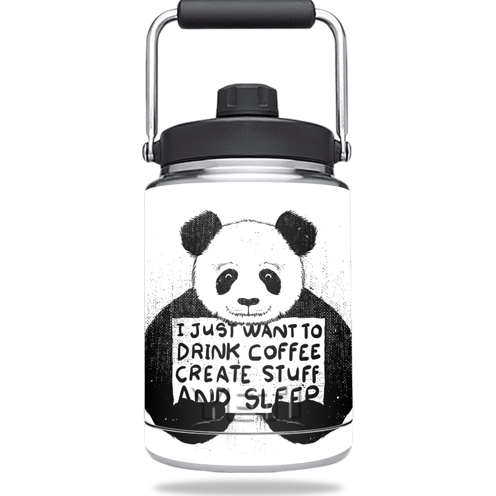 Picture of MightySkins YERAMJUG-I Just Want To Skin for Yeti 0.5 gal Jug - I Just Want To