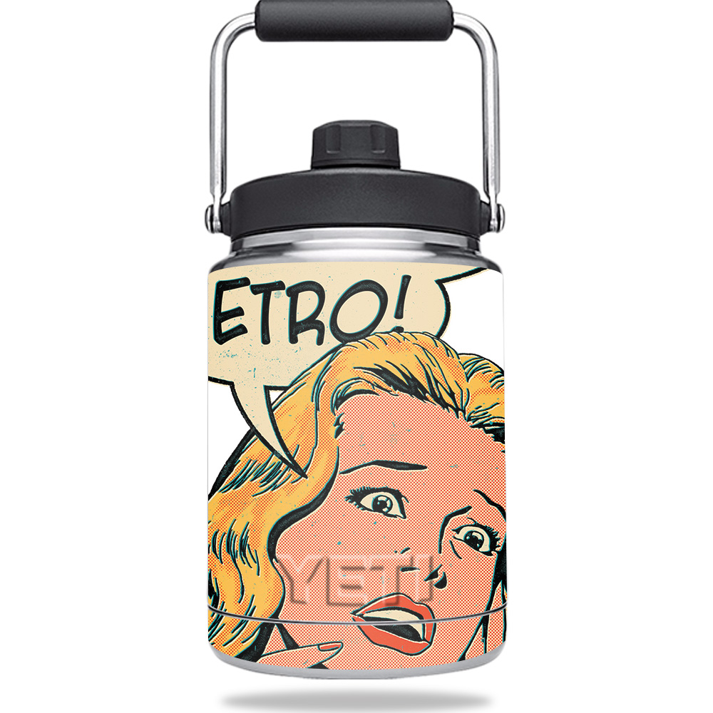 Picture of MightySkins YERAMJUG-Im So Retro Skin for Yeti 0.5 gal Jug - Im So Retro