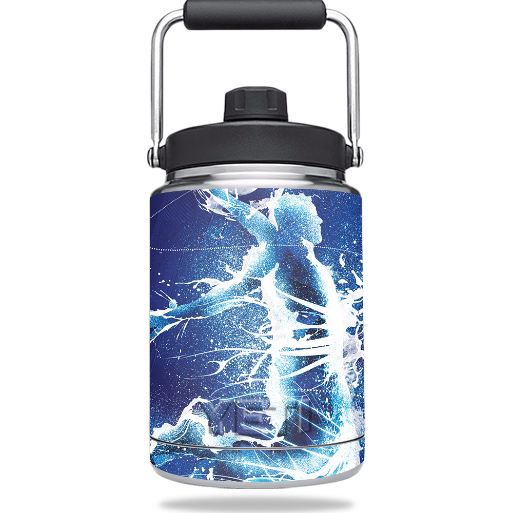Picture of MightySkins YERAMJUG-Jump To The Moon Skin for Yeti 0.5 gal Jug - Jump to the Moon