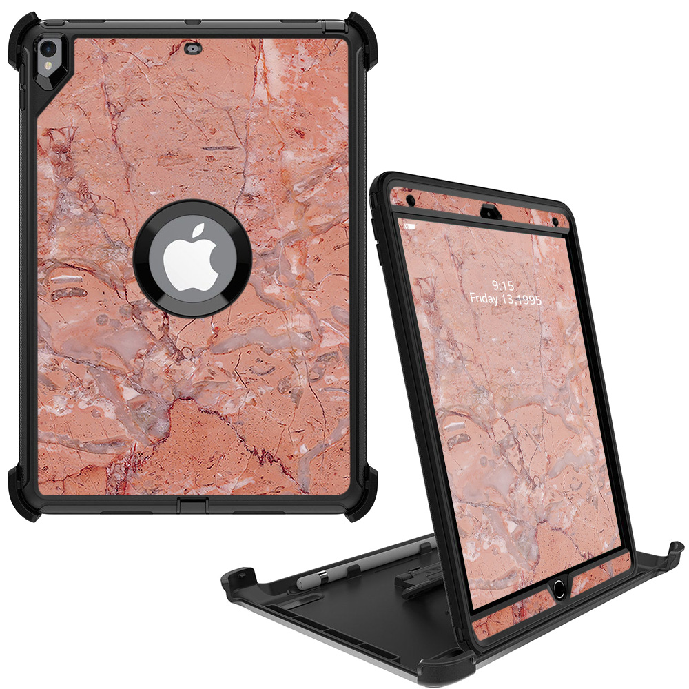 OTDIPPR10-Pink Marble Skin for Otterbox Defender Apple iPad Pro 10.5 in. 2017 - Pink Marble -  MightySkins