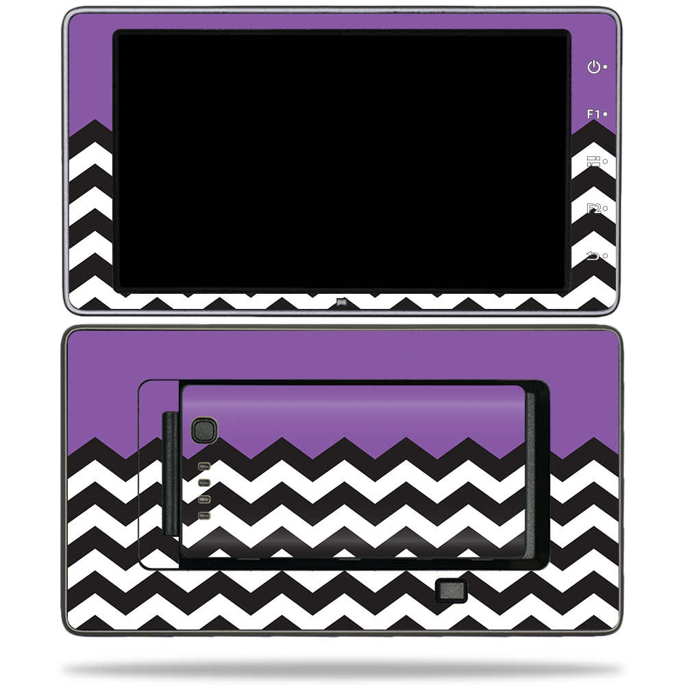 Picture of MightySkins DJCRSK-Purple Chevron Skin for Dji Crystalsky Monitor 5.5 in. - Purple Chevron