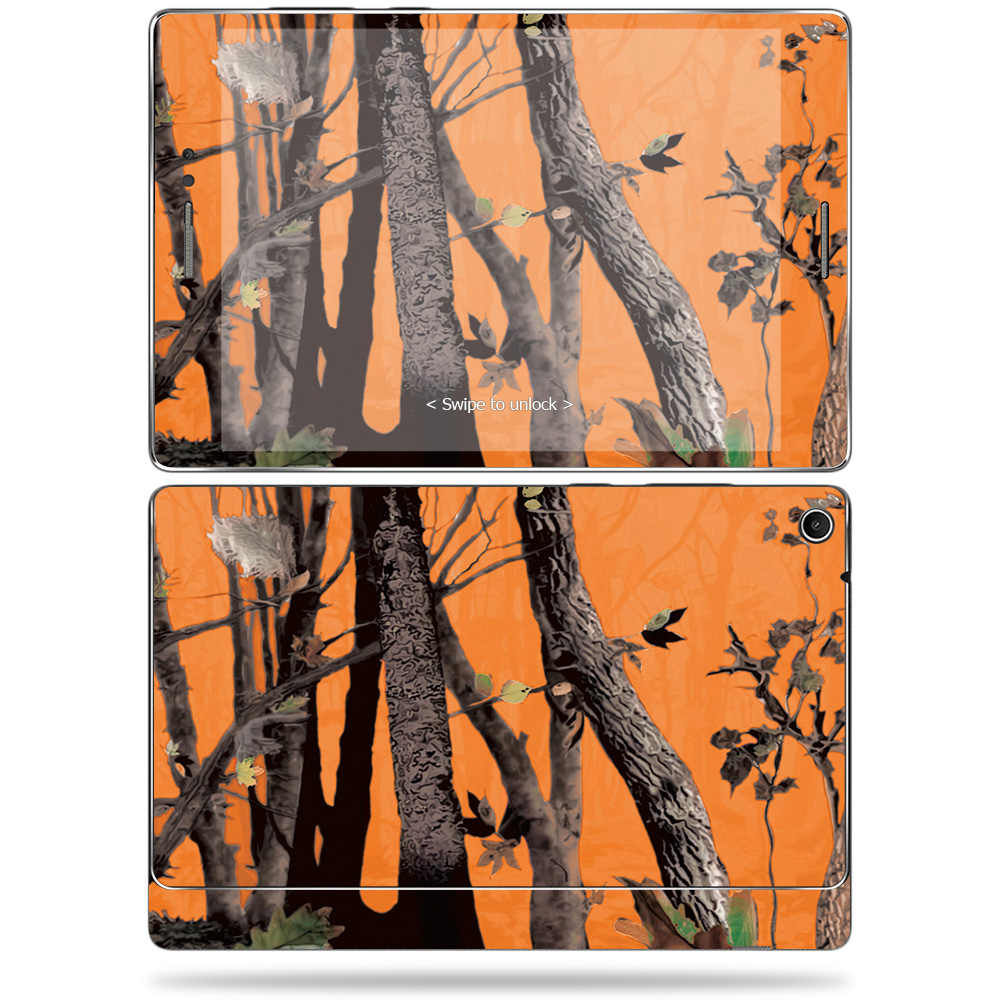 Picture of MightySkins ASZEPS8-Orange Camo Protective Skin for Asus Zenpad S 8 - Orange Camo